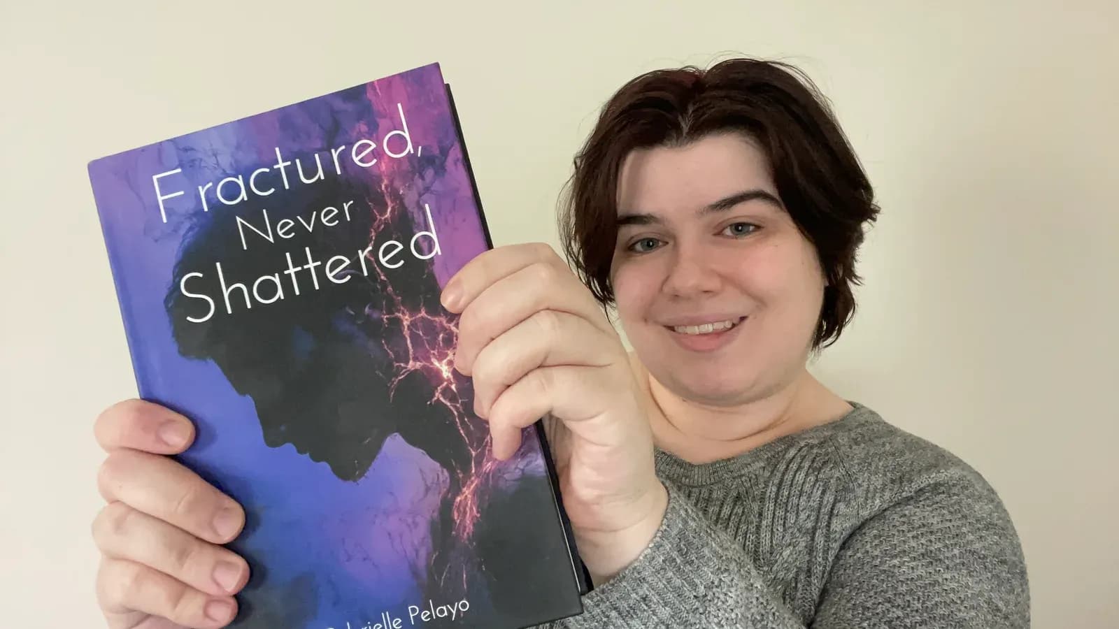 Gabrielle Pelayo, author of Fractured, Never Shattered