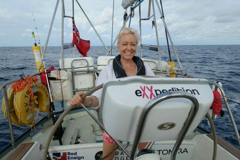 NHS Doctor Hilary Nash returned from Galapagos where she completed a philanthropic All Women Sailing Exxpedition, just in time before the lockdown and to step up to fight Covid-19.