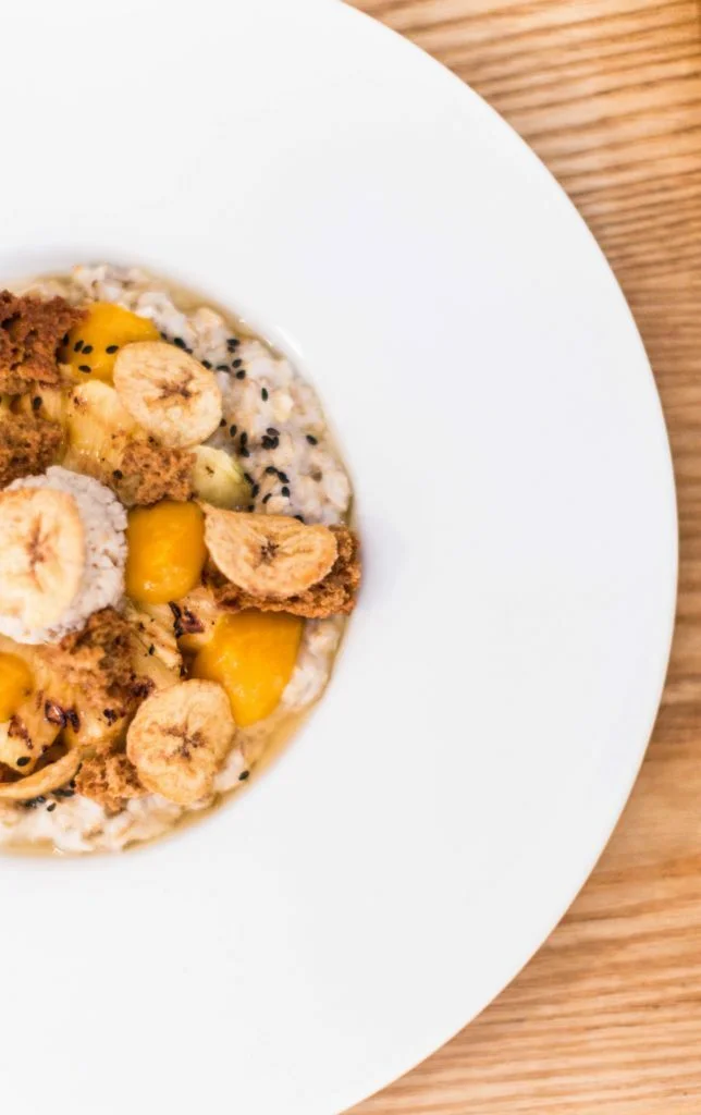 I know it sounds cliché, but DON'T skip breakfast! Systematize your breakfast intake so that you gradually boost your metabolism and therefore your calorie burning ability, and don't fall head over heels for the next bigger meals. Ideas for healthy breakfasts: