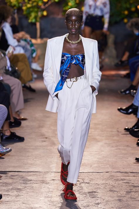 I have picked out three of my favourite Italian designers - the ones I always turn to for inspiration - to give their take on summer 2021.  