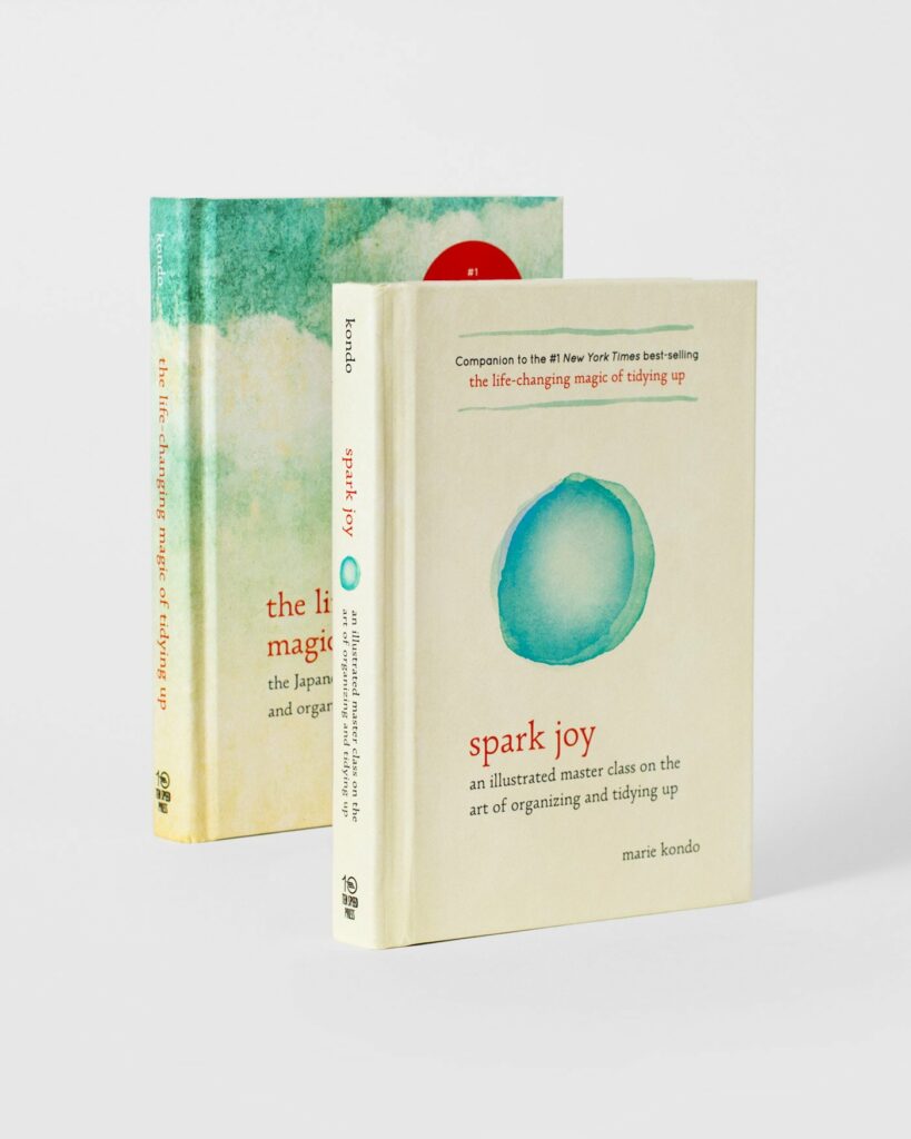 If you are wondering if there is Joy of Tidying Up, we invite you try Marie Kondo's KonMari Method. Enjoy decluttering!