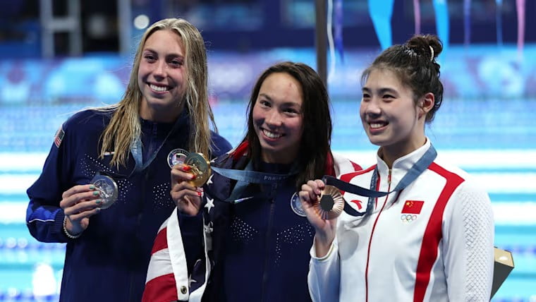 The Fastest Women’s Butterfly Swimmers in History in Paris 2024