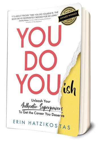 What if the secret to standing out isn't in trying harder to fit in?
We reached out to Erin Hatzikostas who's recent book The 50% Rule, reminds us that you can't compare yourself to others when you're competing in a league of your own.
