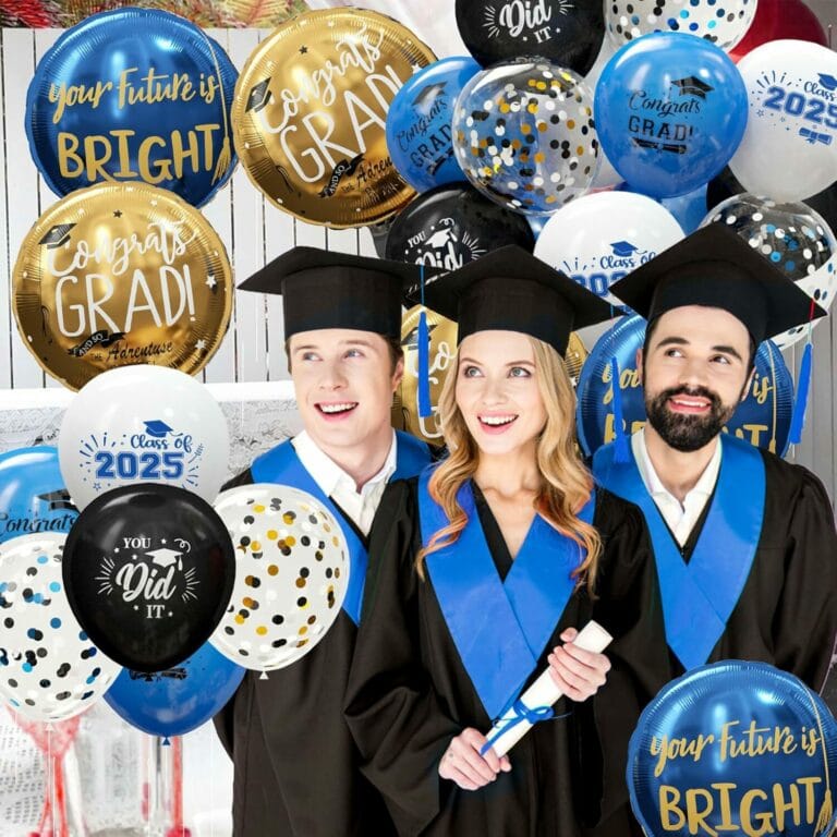 Canadian families and schools craft vibrant graduation celebrations with personalised decor, capturing cherished moments and school pride in eco-friendly style