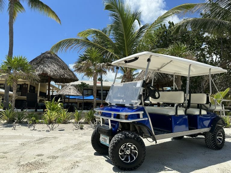 Why tourists explore Ambergris Caye with sustainable golf cart rentals – the essential, eco-conscious way to discover Belize’s vibrant beaches.