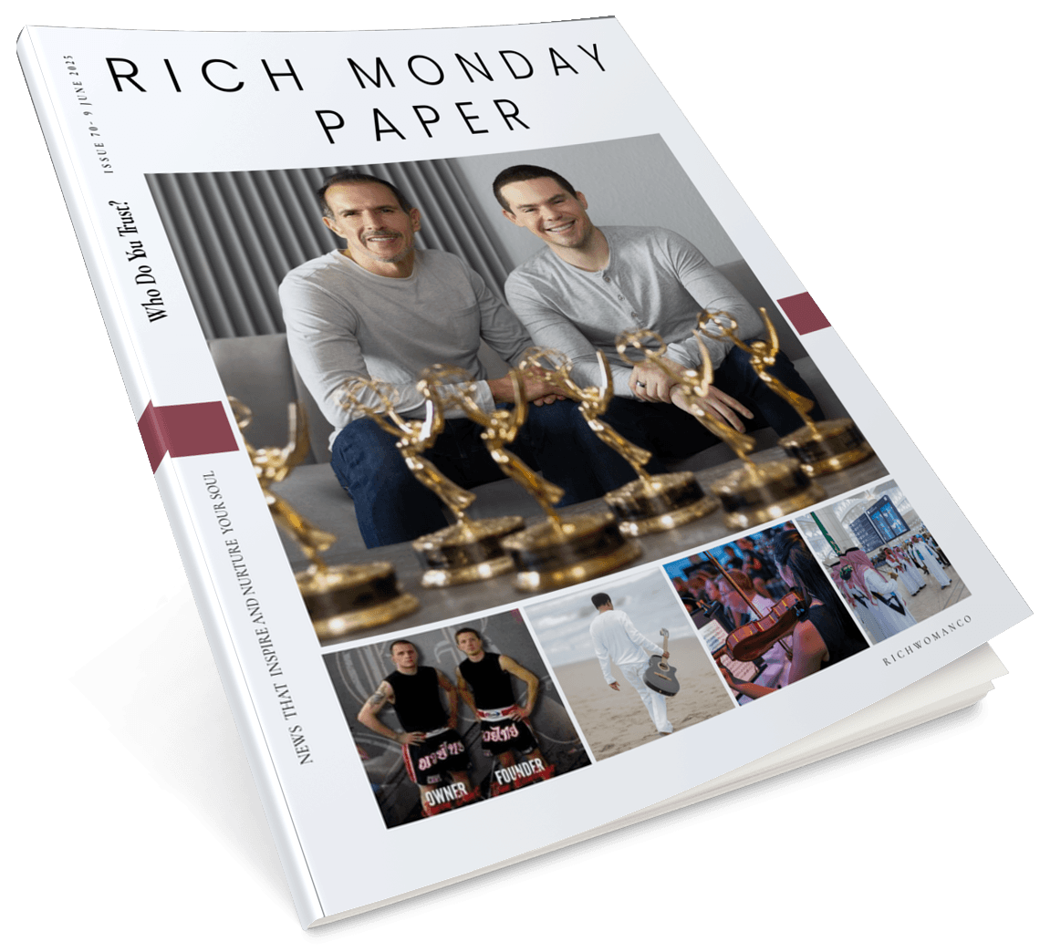 Don Hewitt founded 60 Minutes on one principle: Tell the story. Not what someone paid you to tell. But the story. As it is. That’s still our job. This is what we do every day. Rich Monday Paper reached it's 70th edition and revolves around the question: Who Do You Trust?