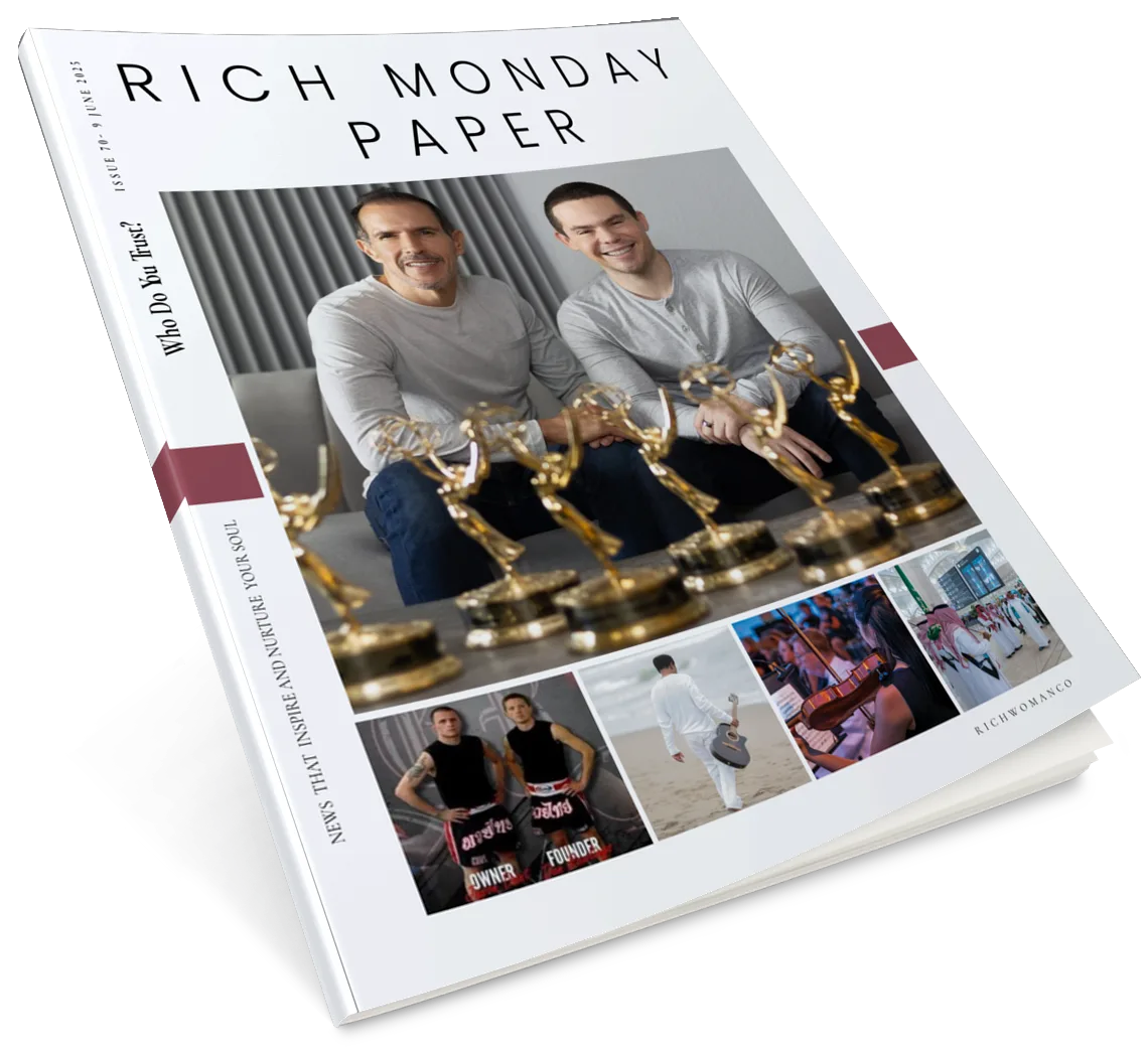 Don Hewitt founded 60 Minutes on one principle: Tell the story. Not what someone paid you to tell. But the story. As it is. That’s still our job. This is what we do every day. Rich Monday Paper reached it's 70th edition and revolves around the question: Who Do You Trust?