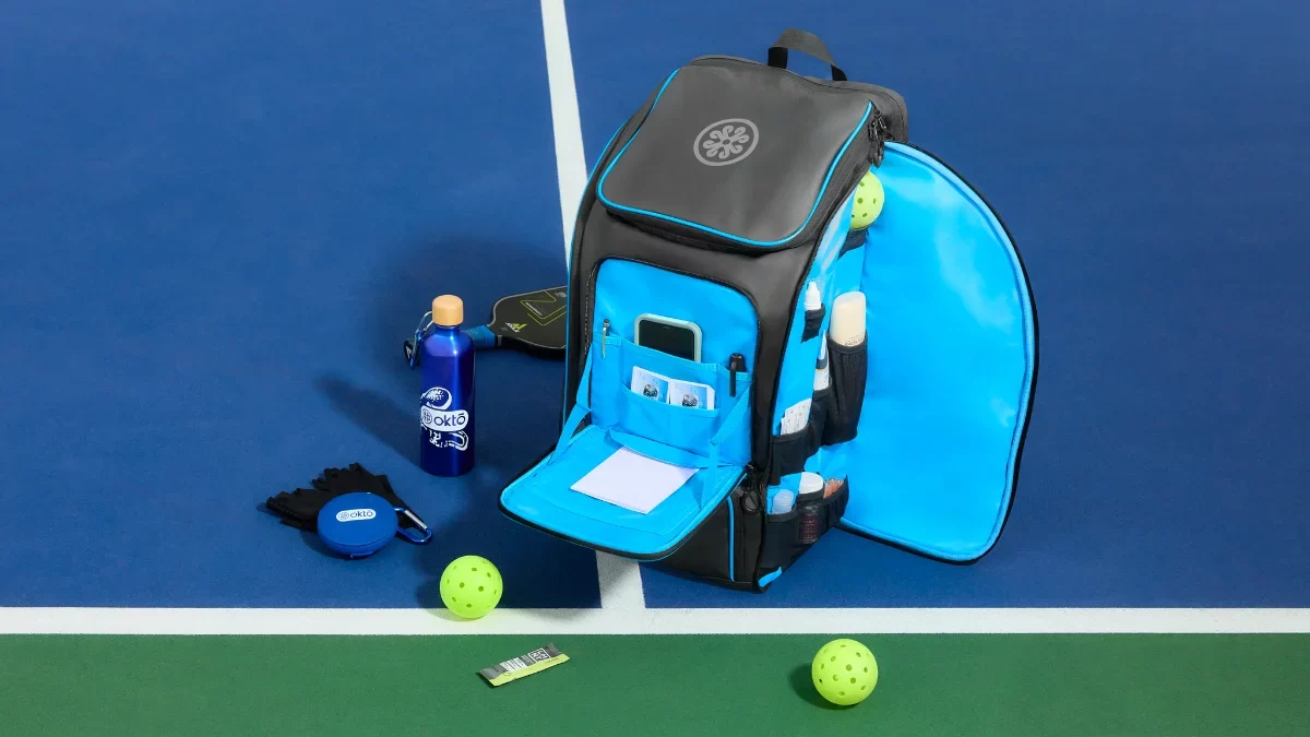 Discover oktō – a purposeful, multi-use sports bag blending modern organisation with eco-conscious design and support for coral reef conservation