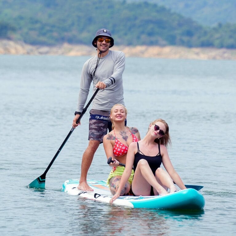 Modern SUP boards make German lakes accessible for women, friends and families—enjoying spontaneous summer adventures on calm water with ease and joy