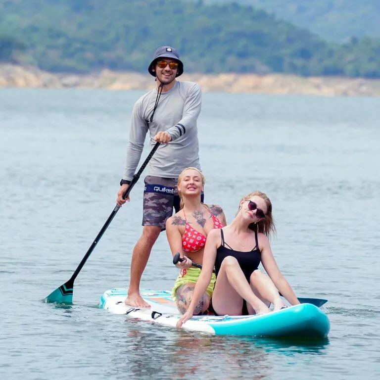 Modern SUP boards make German lakes accessible for women, friends and families—enjoying spontaneous summer adventures on calm water with ease and joy